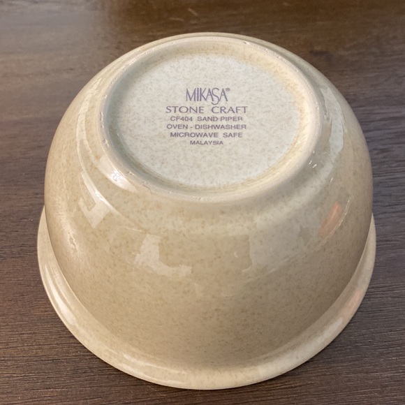 Mikasa Dining Mikasa Stone Craft Cf44 Sand Piper Sugar Soup Gravy
